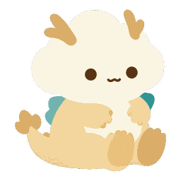 乾為天（けんいてん）のキャラクター（小さな龍）