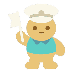 地水師（ちすいし）のキャラクター（旗を持ったアリの隊長）