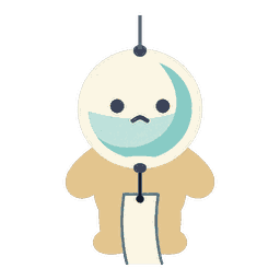 巽為風（そんいふう）のキャラクター（風鈴の子）