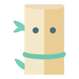 水沢節（すいたくせつ）のキャラクター（竹の節の子）