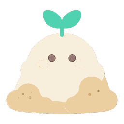 坤（こん）のキャラクター（芽の出た土の子）