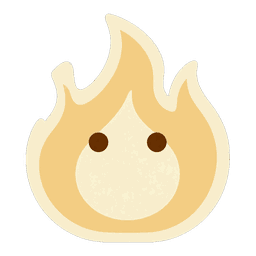 離（り）のキャラクター（静かにゆれる灯）